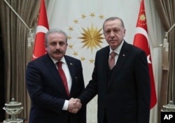 TBMM Başkanı Mustafa Şentop ve Cumhurbaşkanı Erdoğan