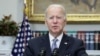 Tổng thống Joe Biden loan báo cam kết thêm 800 triệu cho Ukraine vào ngày 21/4/2022.