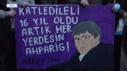 Hrant Dink 16 Yıl Önce Öldürüldüğü Yerde Anıldı