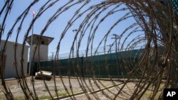 Trại giam của Mỹ ở Guantanamo.