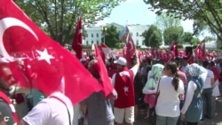 Beyaz Saray Önünde ‘Darbeye Karşı Demokrasi’ Mitingi