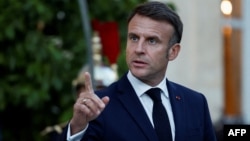 Tổng thống Pháp Emmanuel Macron.