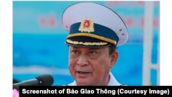 Ông Nguyễn Văn Hiến thời điểm còn tại chức. (Screenshot of Báo Giao Thông)