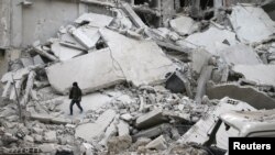 Syria Ghuta Airstrike