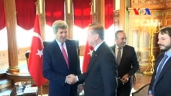 Erdoğan Kerry ile Görüştü